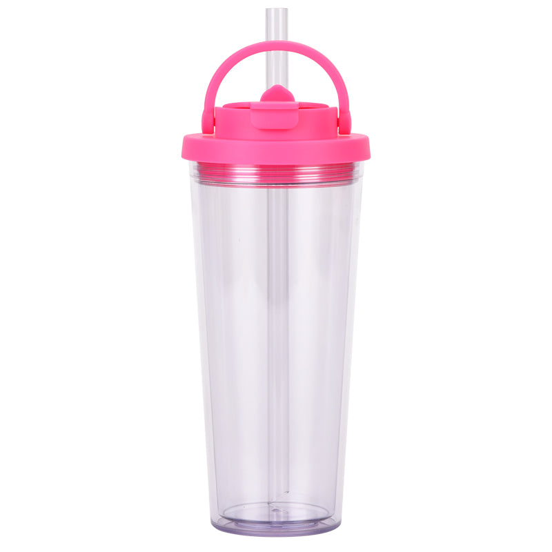 HLT-2085 710ML DW Plastic Tumbler