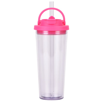 HLT-2085 710ML DW Plastic Tumbler