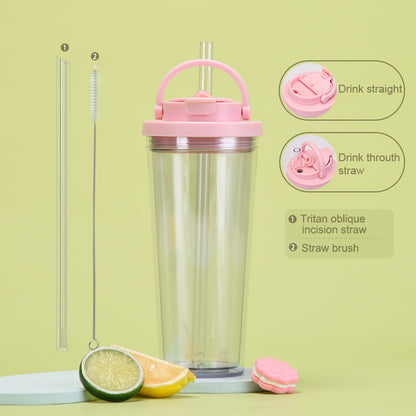 HLT-2085 710ML DW Plastic Tumbler