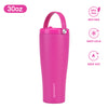 HVM-045-30oz Straw Tumbler